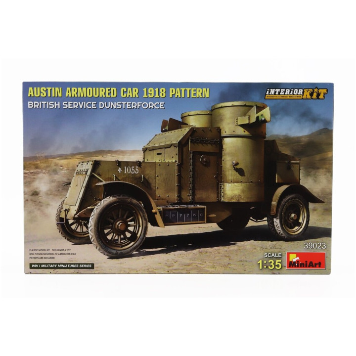 MINIART AUSTIN ARMOURED CAR PATTERN MILITARY 1918 1/35