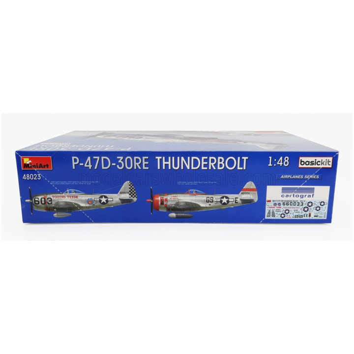MINIART DRAGON WINGS P-47D-30 THUNDERBOLT AIRPLANE MILITARY 1942 1/48