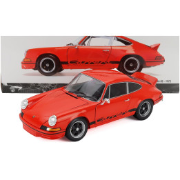 MINICHAMPS PORSCHE 911 2.7 CARRERA RS COUPE 1972 - RED BLACK 1/18