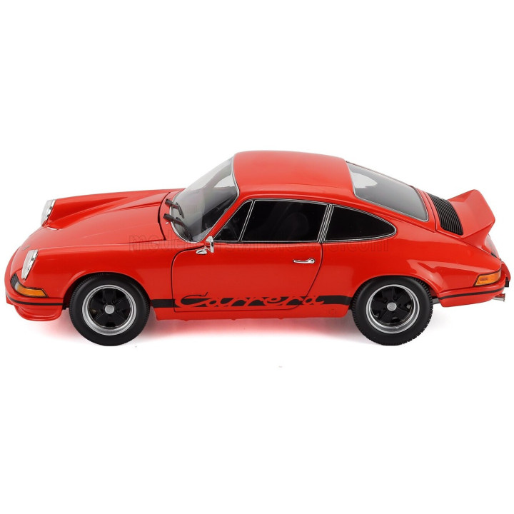 MINICHAMPS PORSCHE 911 2.7 CARRERA RS COUPE 1972 - RED BLACK 1/18