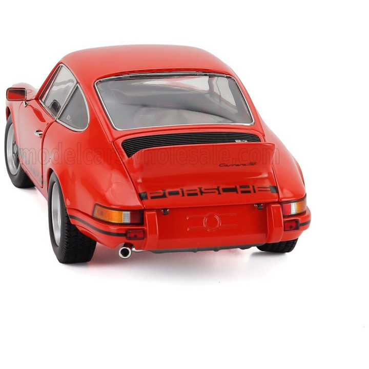 MINICHAMPS PORSCHE 911 2.7 CARRERA RS COUPE 1972 - RED BLACK 1/18