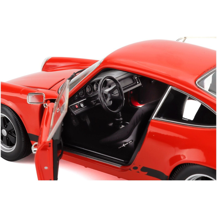 MINICHAMPS PORSCHE 911 2.7 CARRERA RS COUPE 1972 - RED BLACK 1/18