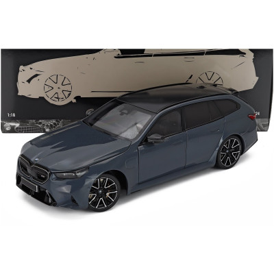 MINICHAMPS BMW 5-SERIES M5 (G99) TOURING SW STATION WAGON 2024 - GREY MET 1/18