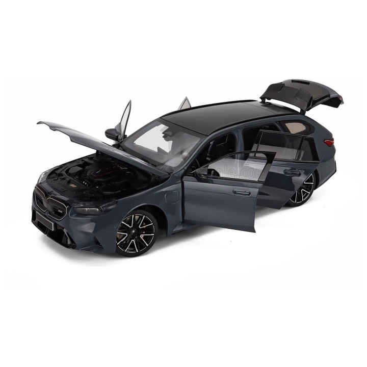 MINICHAMPS BMW 5-SERIES M5 (G99) TOURING SW STATION WAGON 2024 - GREY MET 1/18