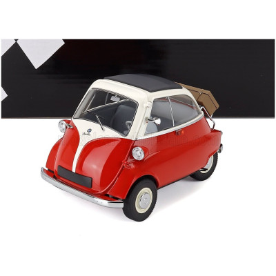 MINICHAMPS BMW ISETTA 1955 - RED WHITE 1/18