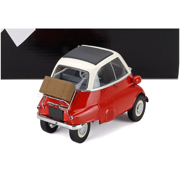 MINICHAMPS BMW ISETTA 1955 - RED WHITE 1/18