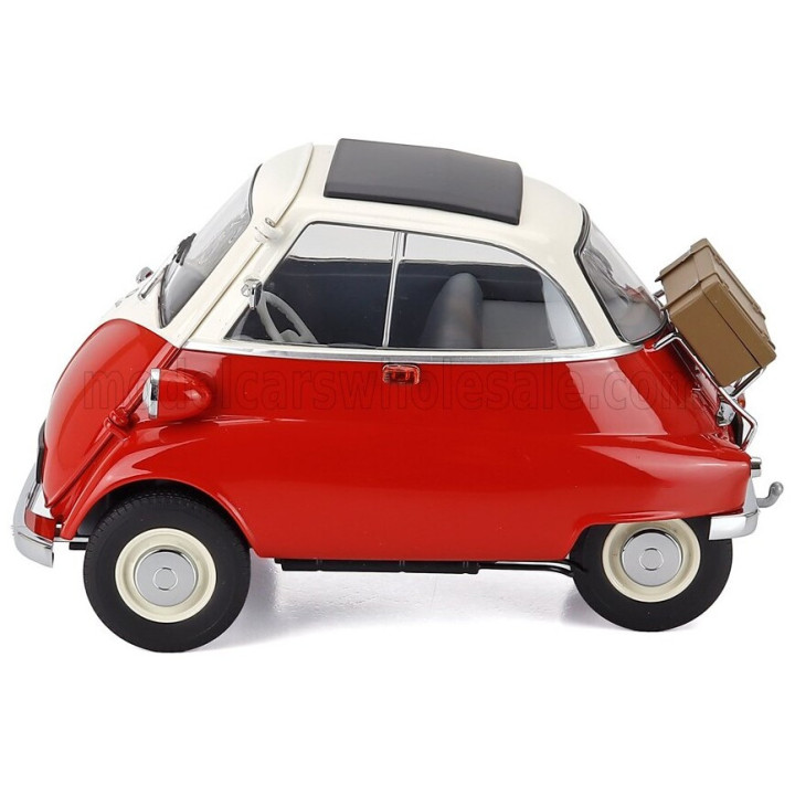 MINICHAMPS BMW ISETTA 1955 - RED WHITE 1/18