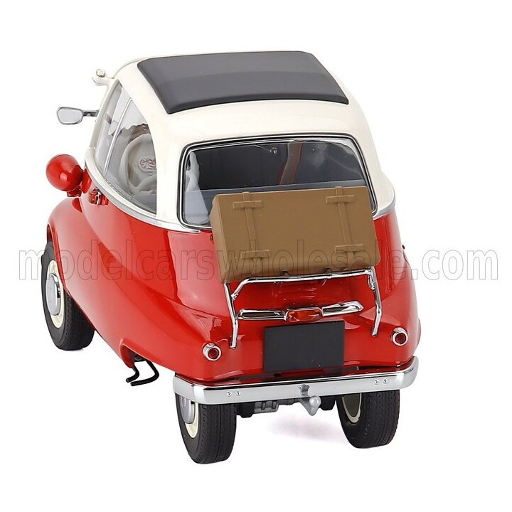 MINICHAMPS BMW ISETTA 1955 - RED WHITE 1/18