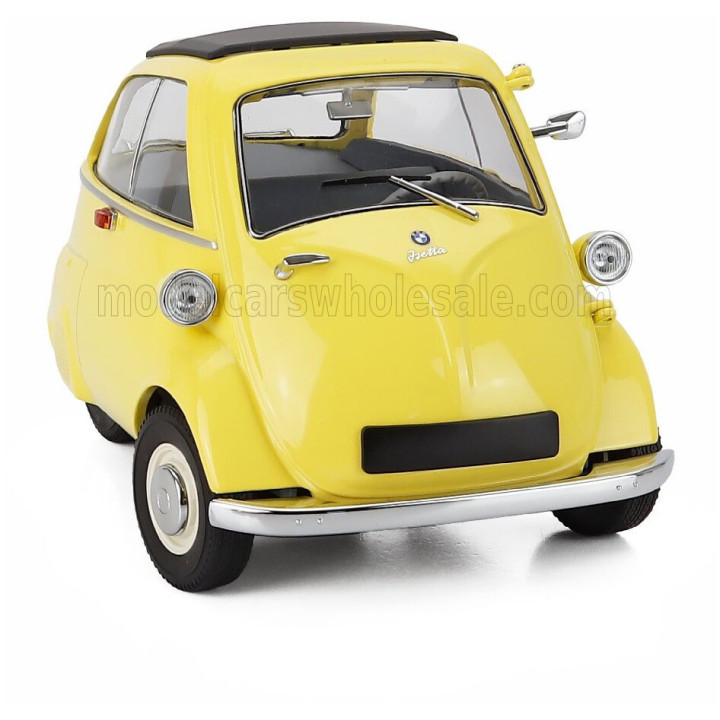 MINICHAMPS BMW ISETTA 1955 - YELLOW 1/18