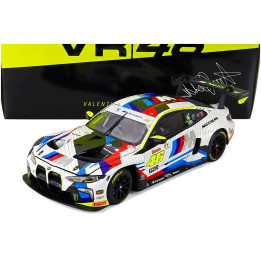 MINICHAMPS BMW 4-SERIES M4 GT3 EVO 3.0L TURBO TEAM WRT N 46 2nd 12h BATHURST 2025 VALENTINO ROSSI - RAFFAELE MARCIELLO