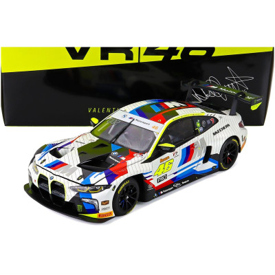 MINICHAMPS BMW 4-SERIES M4 GT3 EVO 3.0L TURBO TEAM WRT N 46 2nd 12h BATHURST 2025 VALENTINO ROSSI - RAFFAELE MARCIELLO