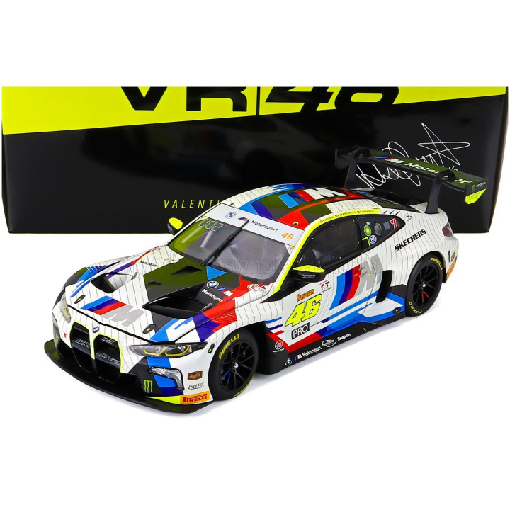 MINICHAMPS BMW 4-SERIES M4 GT3 EVO 3.0L TURBO TEAM WRT N 46 2nd 12h BATHURST 2025 VALENTINO ROSSI - RAFFAELE MARCIELLO