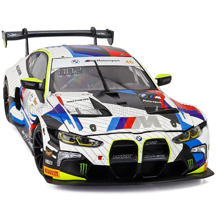 MINICHAMPS BMW 4-SERIES M4 GT3 EVO 3.0L TURBO TEAM WRT N 46 2nd 12h BATHURST 2025 VALENTINO ROSSI - RAFFAELE MARCIELLO