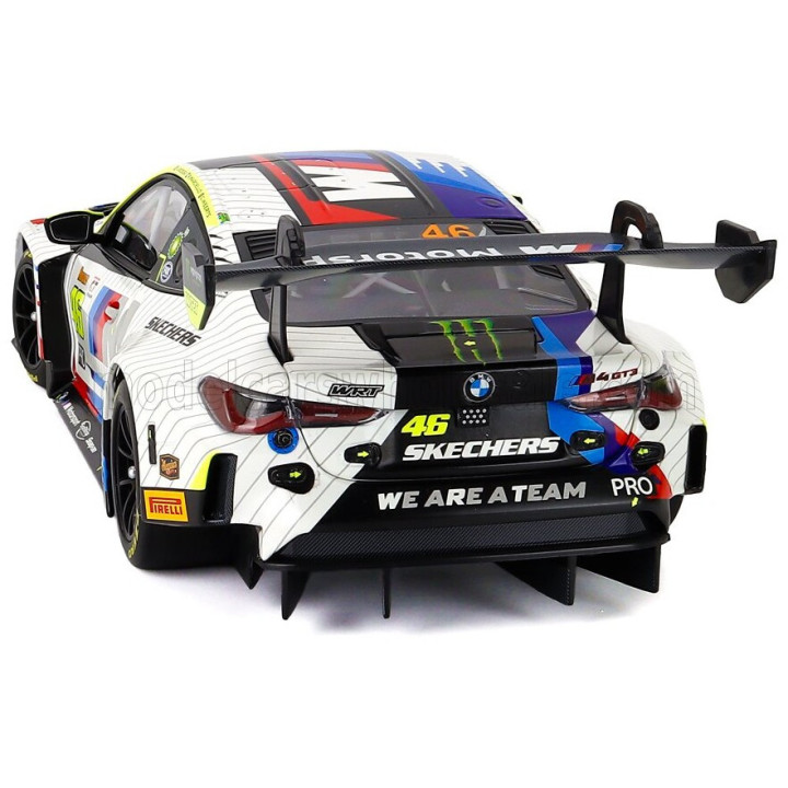 MINICHAMPS BMW 4-SERIES M4 GT3 EVO 3.0L TURBO TEAM WRT N 46 2nd 12h BATHURST 2025 VALENTINO ROSSI - RAFFAELE MARCIELLO