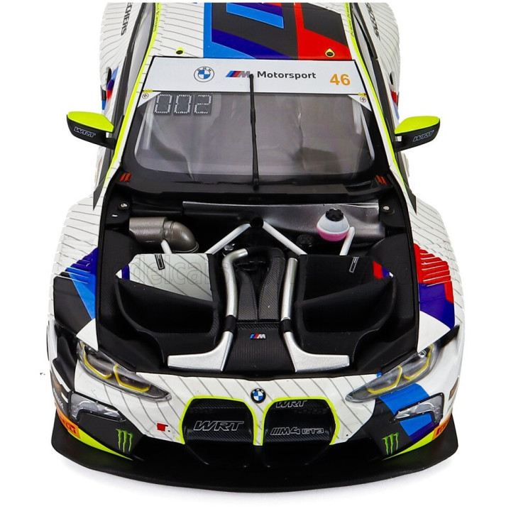 MINICHAMPS BMW 4-SERIES M4 GT3 EVO 3.0L TURBO TEAM WRT N 46 2nd 12h BATHURST 2025 VALENTINO ROSSI - RAFFAELE MARCIELLO