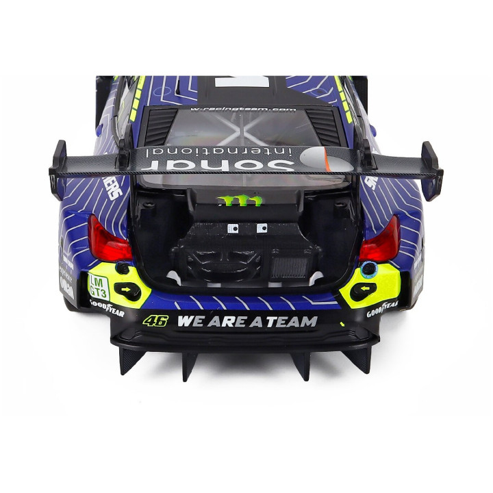 MINICHAMPS BMW 4-SERIES M4 GT3 EVO 3.0L TURBO TEAM WRT N 46 1812km QATAR 2025 VALENTINO ROSSI - KELVIN VAN DER LINDE - AHMAD AL