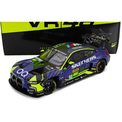 MINICHAMPS BMW 4-SERIES M4 GT3 EVO 3.0L TURBO TEAM WRT N 46 POLE POSITION 6h IMOLA 2025 VALENTINO ROSSI - KELVIN VAN DER LINDE