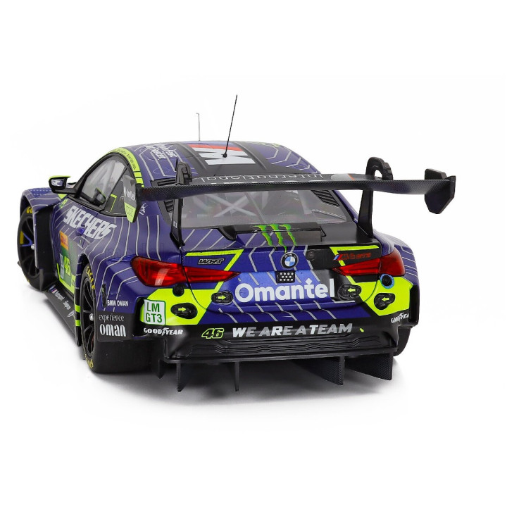 MINICHAMPS BMW 4-SERIES M4 GT3 EVO 3.0L TURBO TEAM WRT N 46 POLE POSITION 6h IMOLA 2025 VALENTINO ROSSI - KELVIN VAN DER LINDE