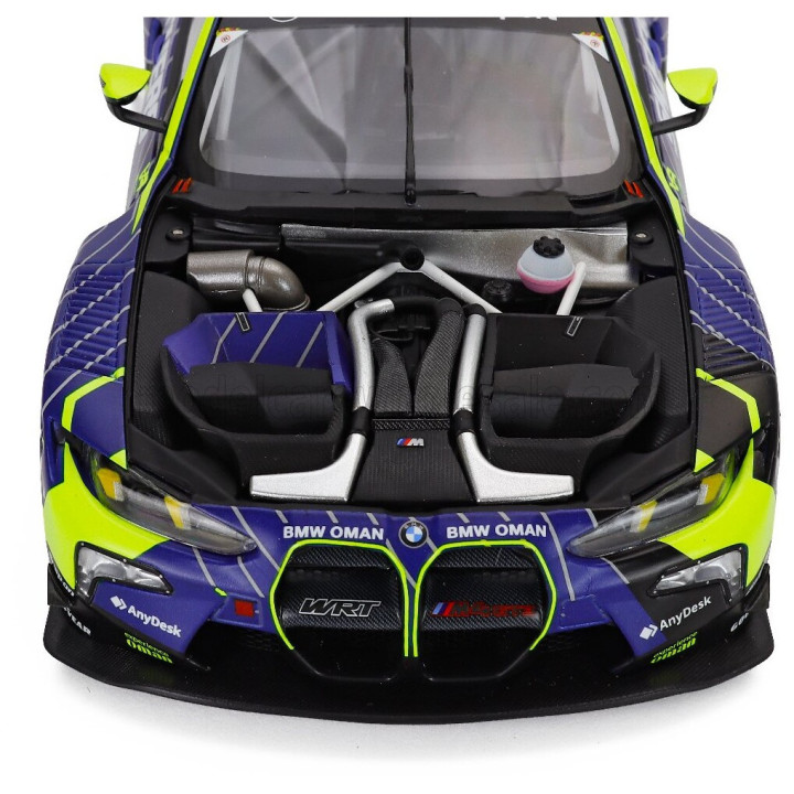 MINICHAMPS BMW 4-SERIES M4 GT3 EVO 3.0L TURBO TEAM WRT N 46 POLE POSITION 6h IMOLA 2025 VALENTINO ROSSI - KELVIN VAN DER LINDE