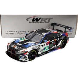 MINICHAMPS BMW 4-SERIES M4 GT3 EVO 3.0L TURBO TEAM THE BEND WRT N 31 24h LE MANS 2025 TIMUR BOGUSLAVSKIY - AUGUSTO FARFUS