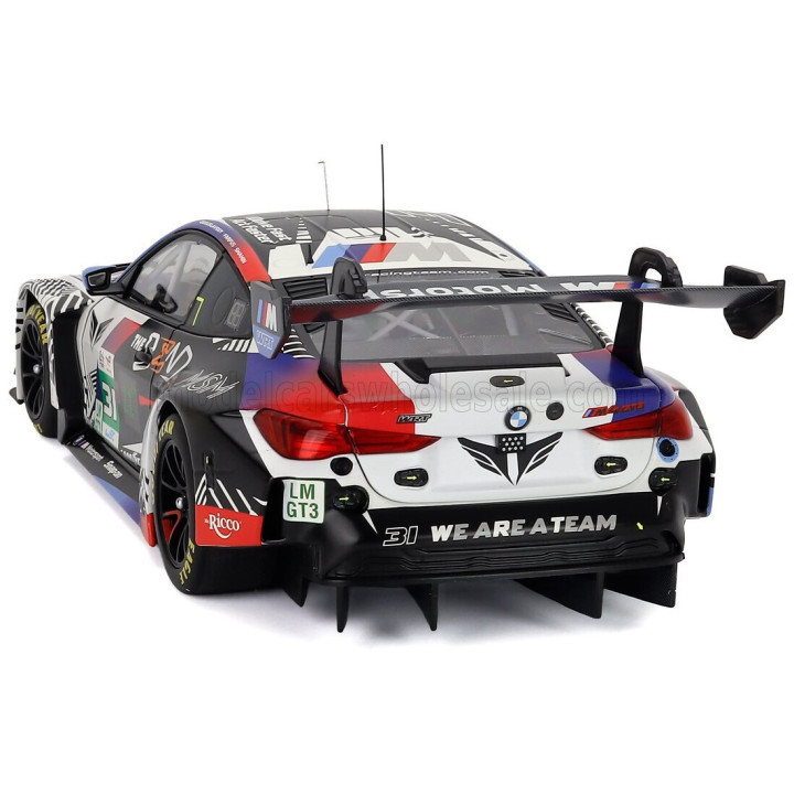 MINICHAMPS BMW 4-SERIES M4 GT3 EVO 3.0L TURBO TEAM THE BEND WRT N 31 24h LE MANS 2025 TIMUR BOGUSLAVSKIY - AUGUSTO FARFUS