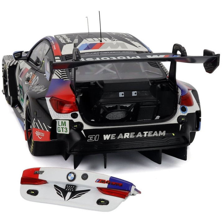 MINICHAMPS BMW 4-SERIES M4 GT3 EVO 3.0L TURBO TEAM THE BEND WRT N 31 24h LE MANS 2025 TIMUR BOGUSLAVSKIY - AUGUSTO FARFUS