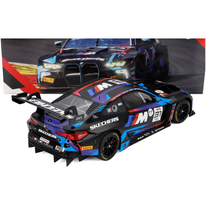 MINICHAMPS BMW 4-SERIES M4 GT3 EVO 3.0L TURBO TEAM WRT N 31 24h SPA 2025 SHELDON VAN DER LINDE - DRIES VANTHOOR - MARCO