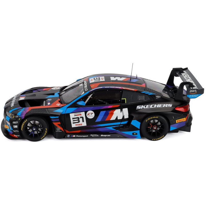MINICHAMPS BMW 4-SERIES M4 GT3 EVO 3.0L TURBO TEAM WRT N 31 24h SPA 2025 SHELDON VAN DER LINDE - DRIES VANTHOOR - MARCO