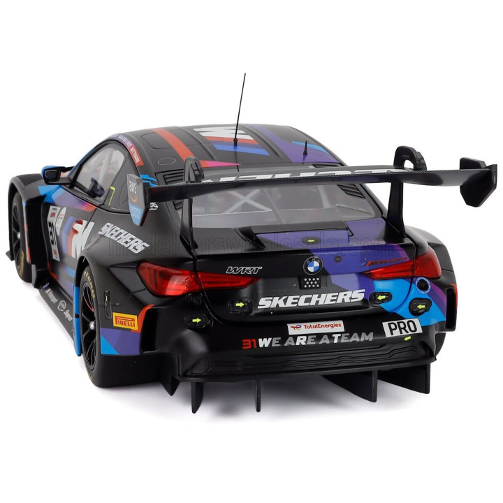 MINICHAMPS BMW 4-SERIES M4 GT3 EVO 3.0L TURBO TEAM WRT N 31 24h SPA 2025 SHELDON VAN DER LINDE - DRIES VANTHOOR - MARCO