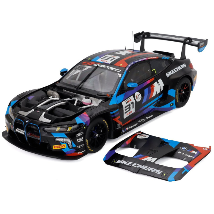 MINICHAMPS BMW 4-SERIES M4 GT3 EVO 3.0L TURBO TEAM WRT N 31 24h SPA 2025 SHELDON VAN DER LINDE - DRIES VANTHOOR - MARCO