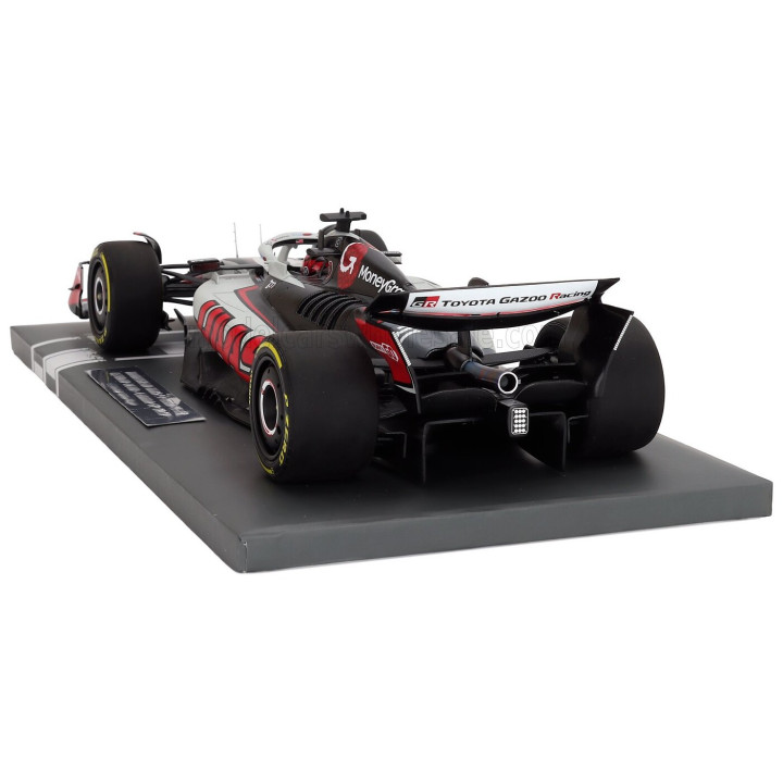 MINICHAMPS HAAS F1 VF-25 TEAM MONEYGRAM HAAS N 31 CANADA GP 2025 ESTEBAN OCON - WHITE BLACK RED 1/18