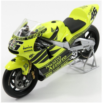 MINICHAMPS HONDA NSR500 N 46 TEST PRESEASON TEST-BIKE - TEST PRE STAGIONE 2001 VALENTINO ROSSI - YELLOW BLACK SILVER 1/12
