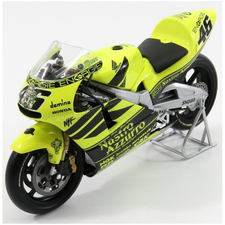 MINICHAMPS HONDA NSR500 N 46 TEST PRESEASON TEST-BIKE - TEST PRE STAGIONE 2001 VALENTINO ROSSI - YELLOW BLACK SILVER 1/12