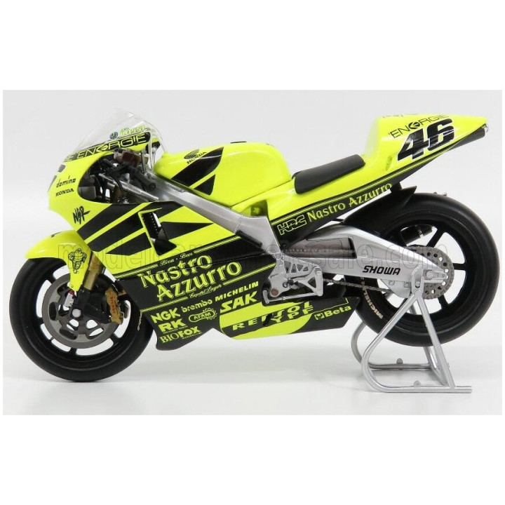 MINICHAMPS HONDA NSR500 N 46 TEST PRESEASON TEST-BIKE - TEST PRE STAGIONE 2001 VALENTINO ROSSI - YELLOW BLACK SILVER 1/12
