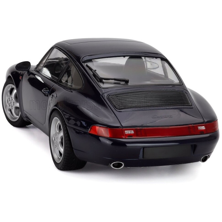 MINICHAMPS PORSCHE 911 993 COUPE 1993 - BLUE MET 1/18