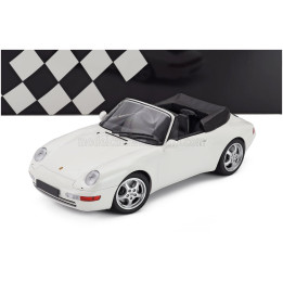 MINICHAMPS PORSCHE 911 993 CABRIOLET OPEN 1994 - WHITE 1/18