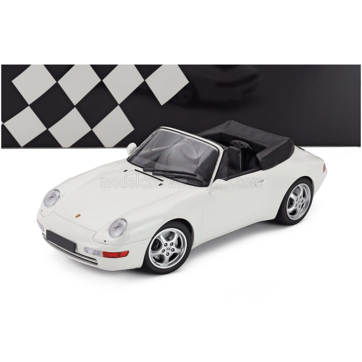 MINICHAMPS PORSCHE 911 993 CABRIOLET OPEN 1994 - WHITE 1/18
