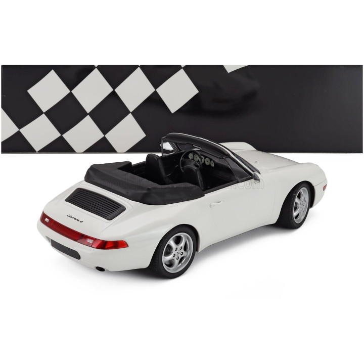 MINICHAMPS PORSCHE 911 993 CABRIOLET OPEN 1994 - WHITE 1/18