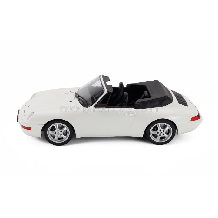 MINICHAMPS PORSCHE 911 993 CABRIOLET OPEN 1994 - WHITE 1/18
