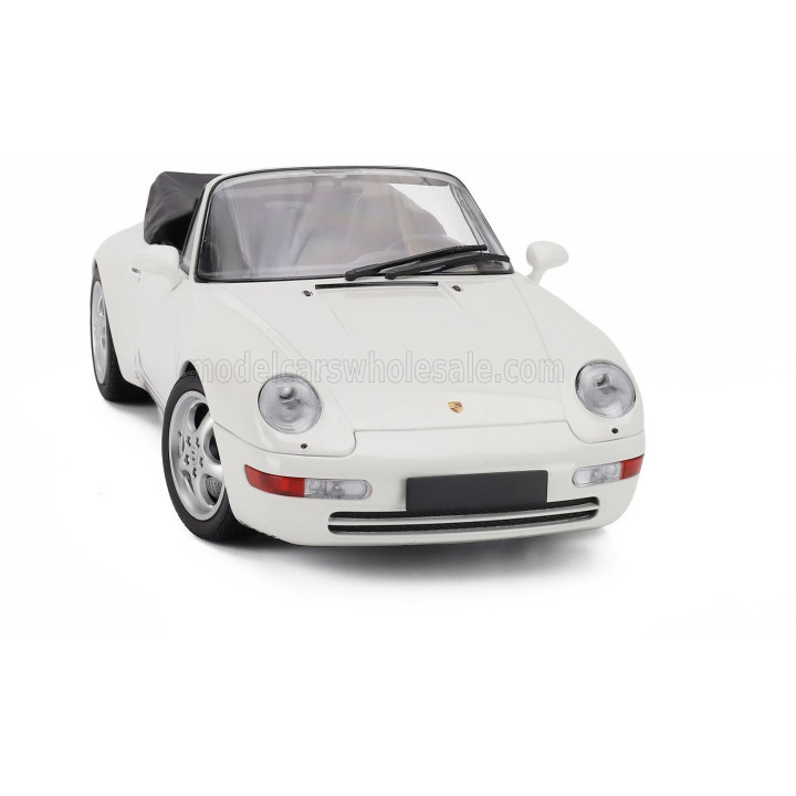 MINICHAMPS PORSCHE 911 993 CABRIOLET OPEN 1994 - WHITE 1/18