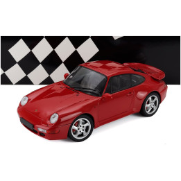 MINICHAMPS PORSCHE 911 993 TURBO COUPE 1995 - RED 1/18