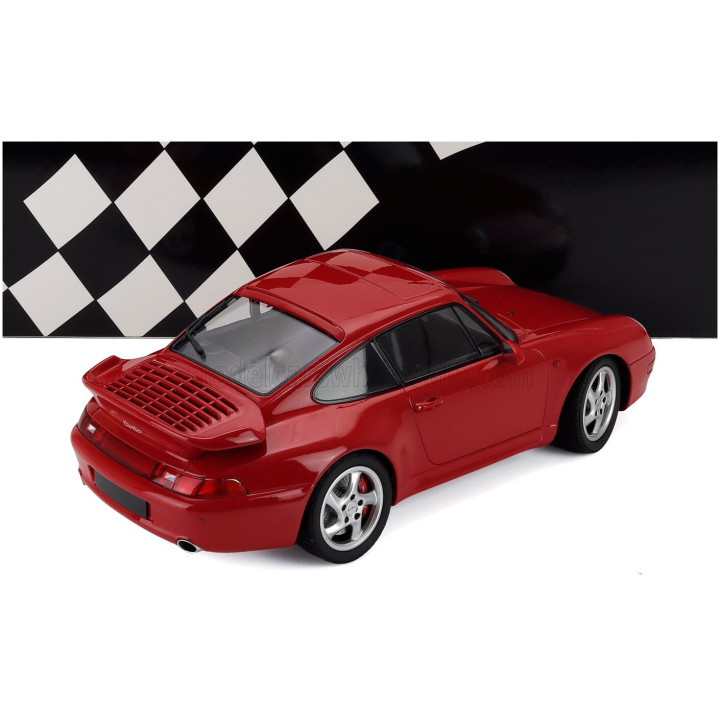 MINICHAMPS PORSCHE 911 993 TURBO COUPE 1995 - RED 1/18