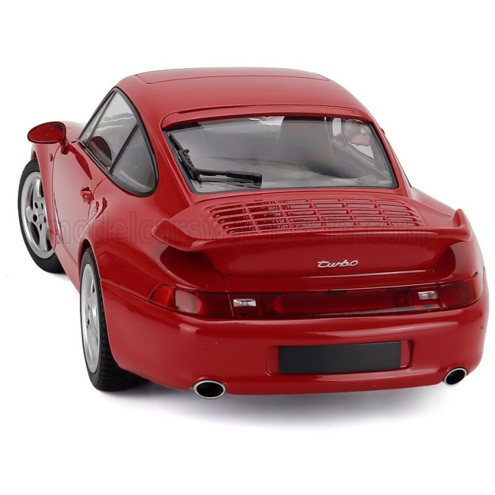 MINICHAMPS PORSCHE 911 993 TURBO COUPE 1995 - RED 1/18