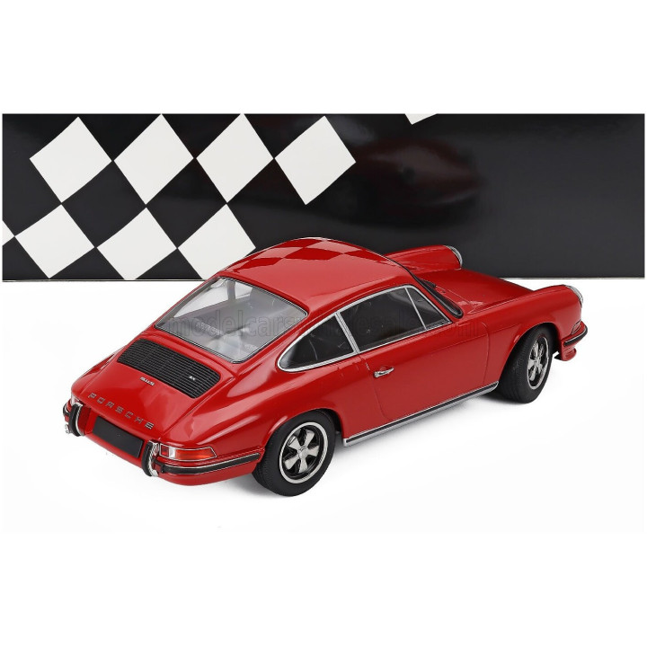 MINICHAMPS PORSCHE 911S COUPE 1972 - RED 1/18