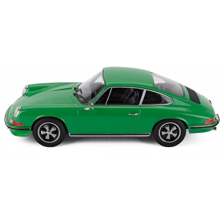 MINICHAMPS PORSCHE 911S COUPE 1972 - GREEN 1/18