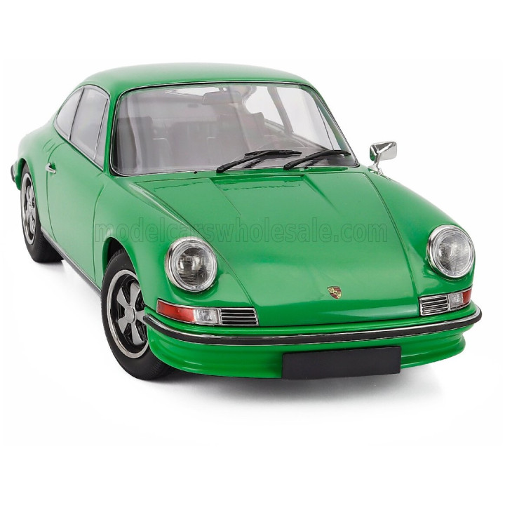 MINICHAMPS PORSCHE 911S COUPE 1972 - GREEN 1/18