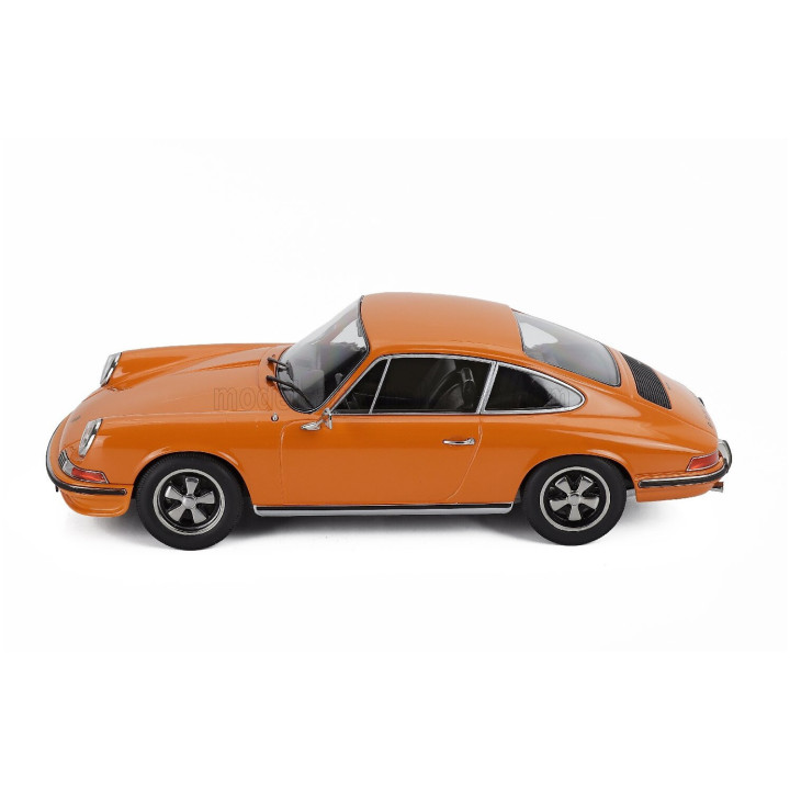MINICHAMPS PORSCHE 911S COUPE 1972 - ORANGE 1/18