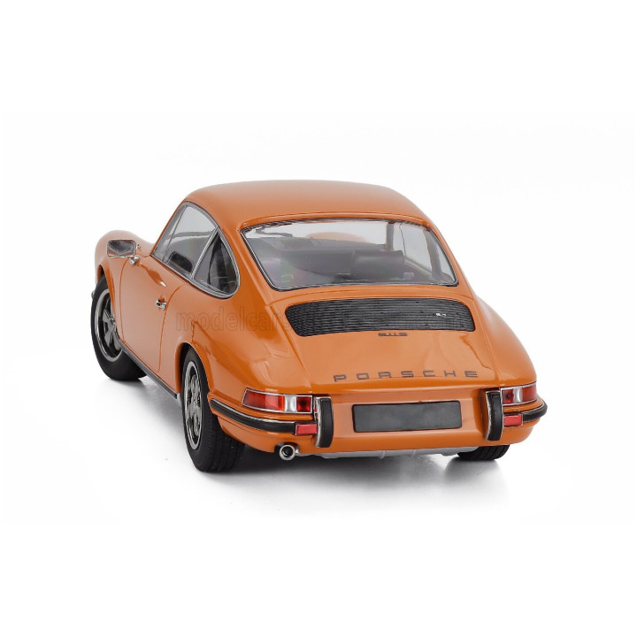 MINICHAMPS PORSCHE 911S COUPE 1972 - ORANGE 1/18