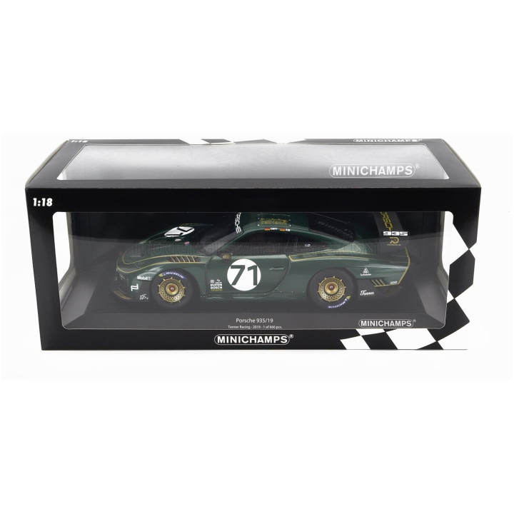 MINICHAMPS PORSCHE 935/19 BASE GT2 RS N 71 TENNER RACING 2019 - GREEN 1/18