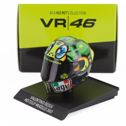 MINICHAMPS AGV CASCO HELMET VALENTINO ROSSI N 46 MOTOGP MUGELLO 2013 - VARIOUS 1/10